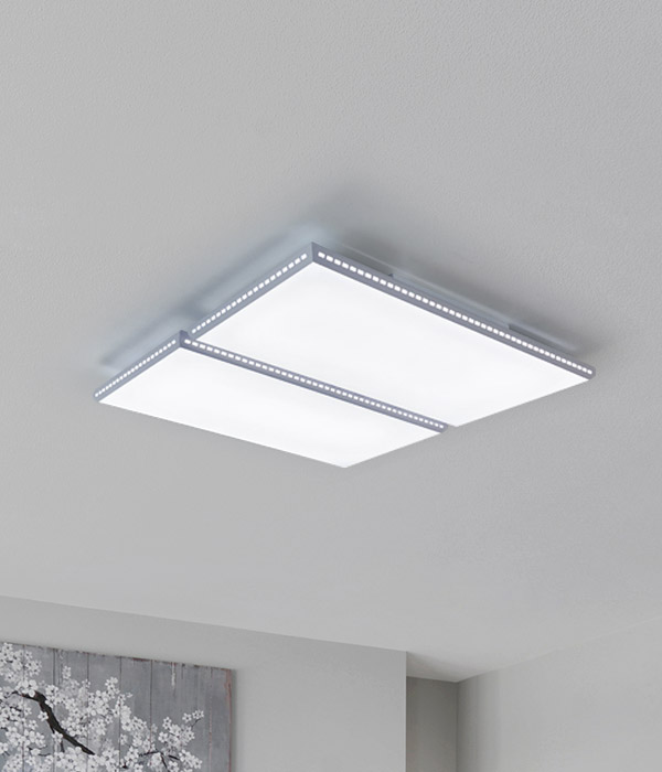 코나솔 4등 국산LED거실등 거실조명(100W)