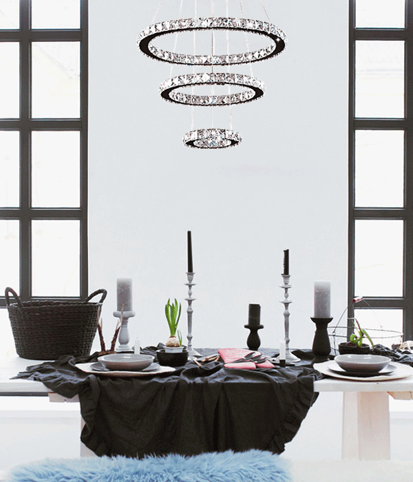 트리플 80W 크리스탈식탁등 식탁전등