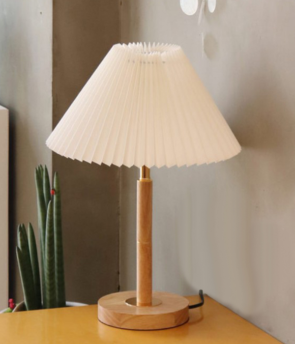 마들렌 주름갓 침실스탠드 무드스탠드